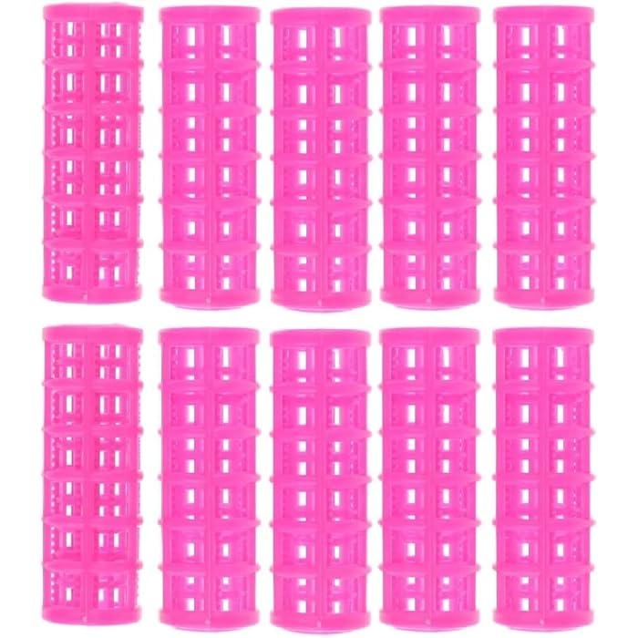 2 PCS Hair Rollers Snap-On Self Grip Curlers – No Heat Hair Styling Rollers for Curling & Adding Volume – DIY Hairdressing Curlers for Short & Long Hair – Easy to Use Salon Tools for Women & Girls - Image 1